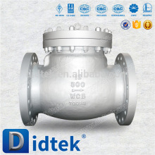 China factory Didtek provide cast steel casting piston check valve for wholesales